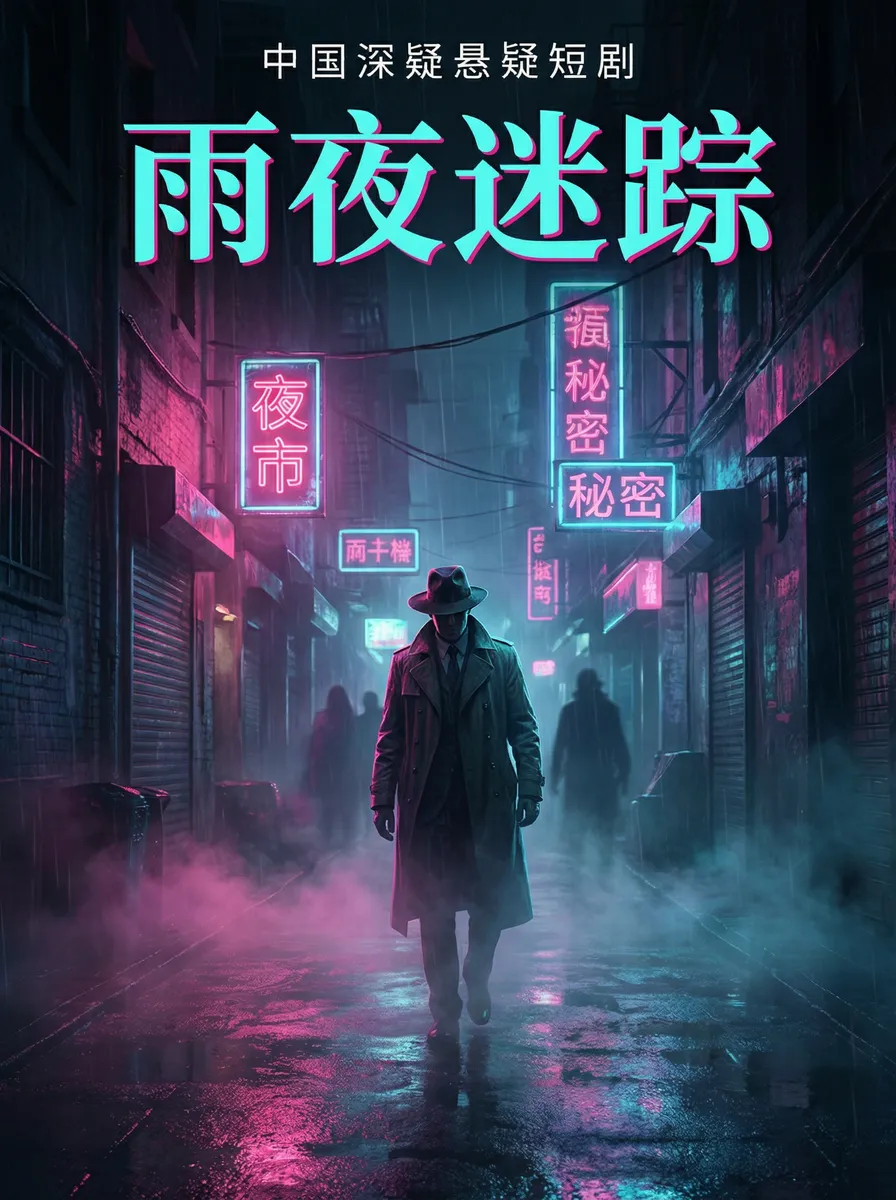 漂亮人妻被公日日躁 悬疑追踪短剧 - 雨夜迷踪海报